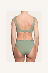 Allegra Top in Sage Green Two-Piece Bikini Arloe