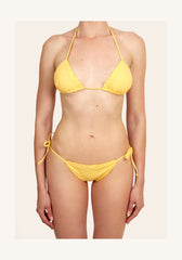 Billie Top in Sunflower Yellow Two-Piece Bikini Arloe