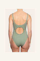 Bonnie in Sage Green One-Piece Swimsuit Arloe