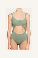 Bonnie in Sage Green One-Piece Swimsuit Arloe