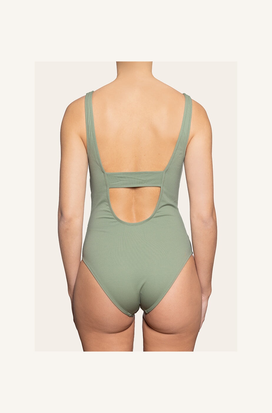 Mischa in Sage Green One-Piece Swimsuit Arloe