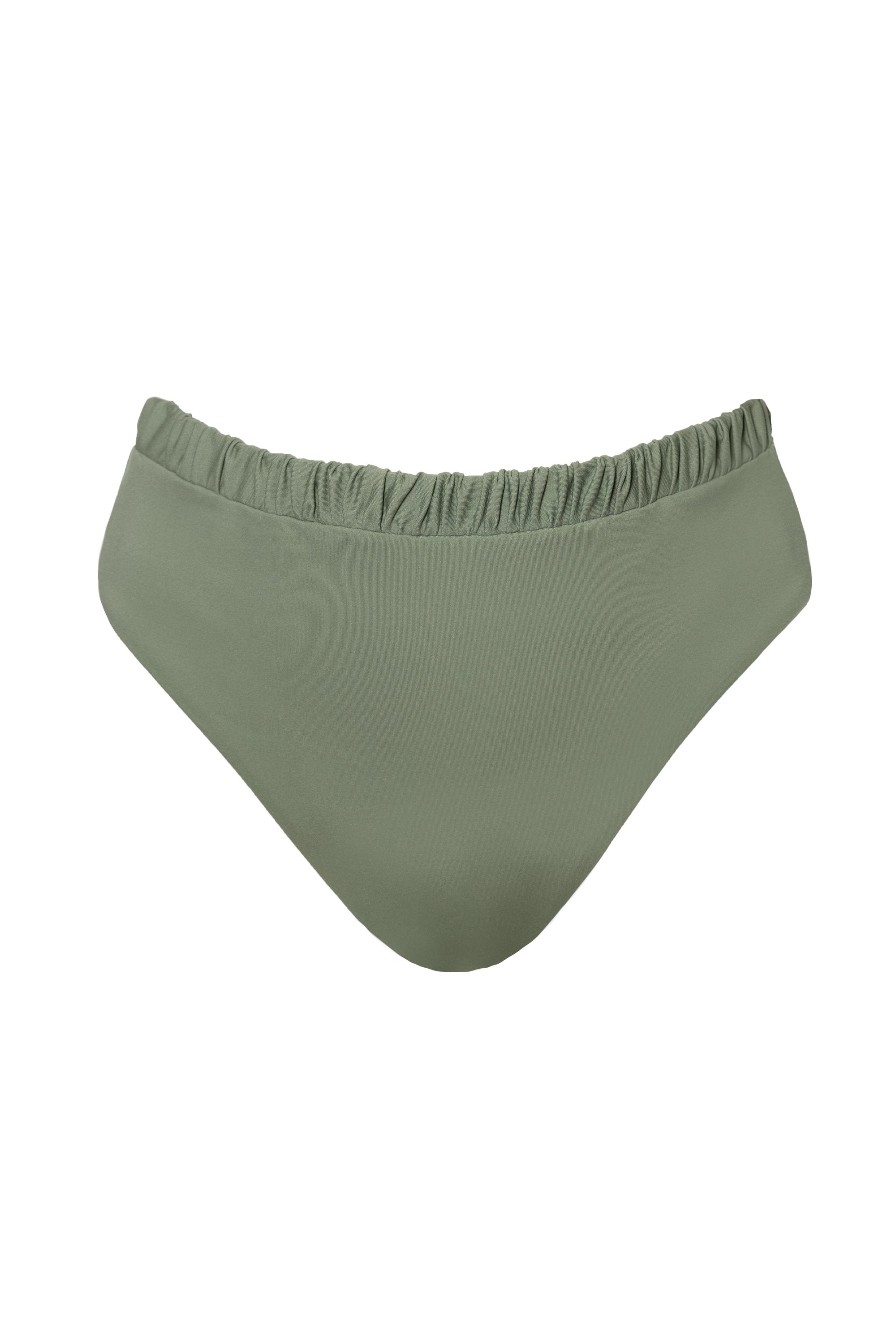 Allegra Bottom in Sage Green Two-Piece Bikini Arloe