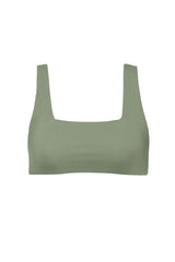 Allegra Top in Sage Green Two-Piece Bikini Arloe