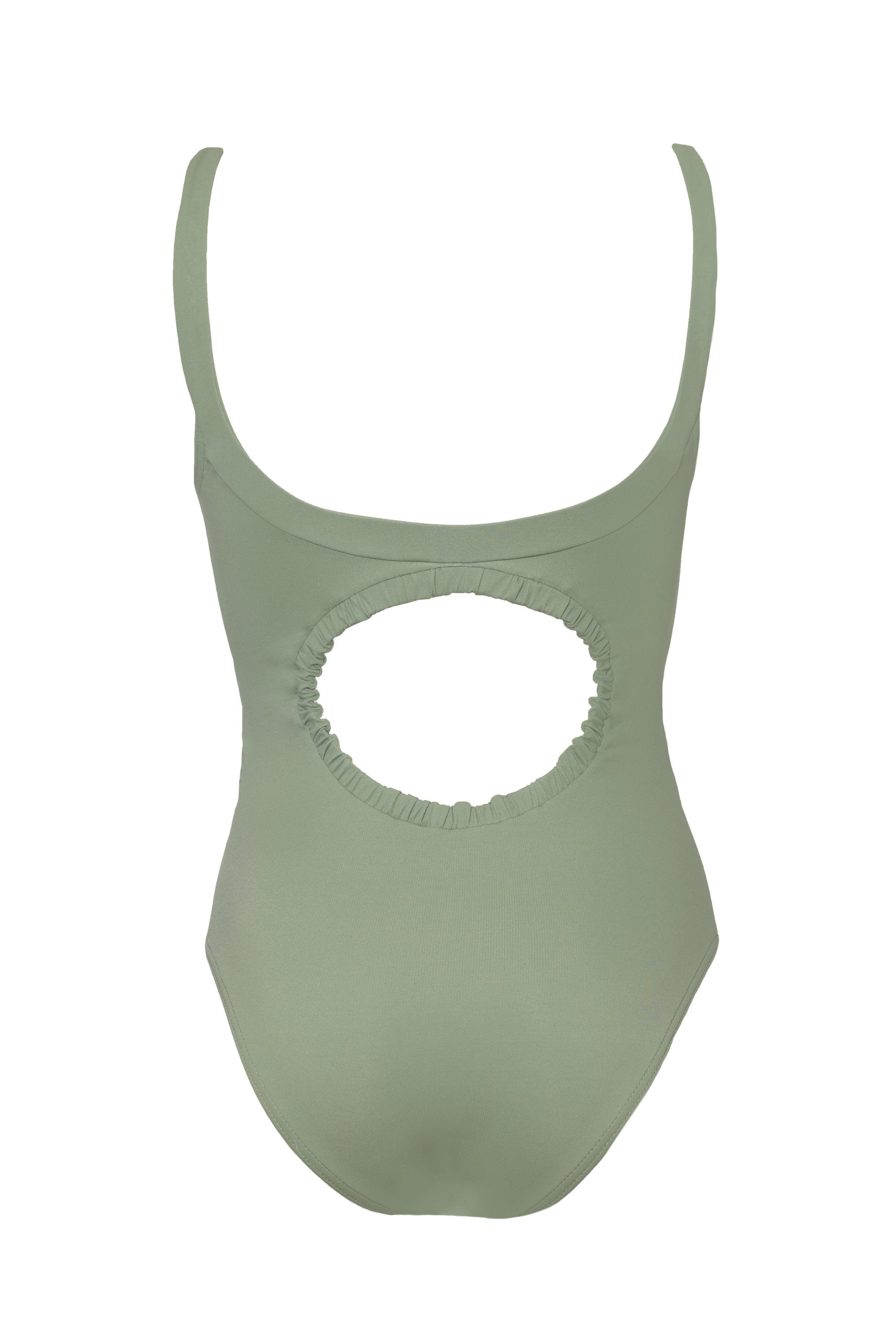 Bonnie in Sage Green One-Piece Swimsuit Arloe