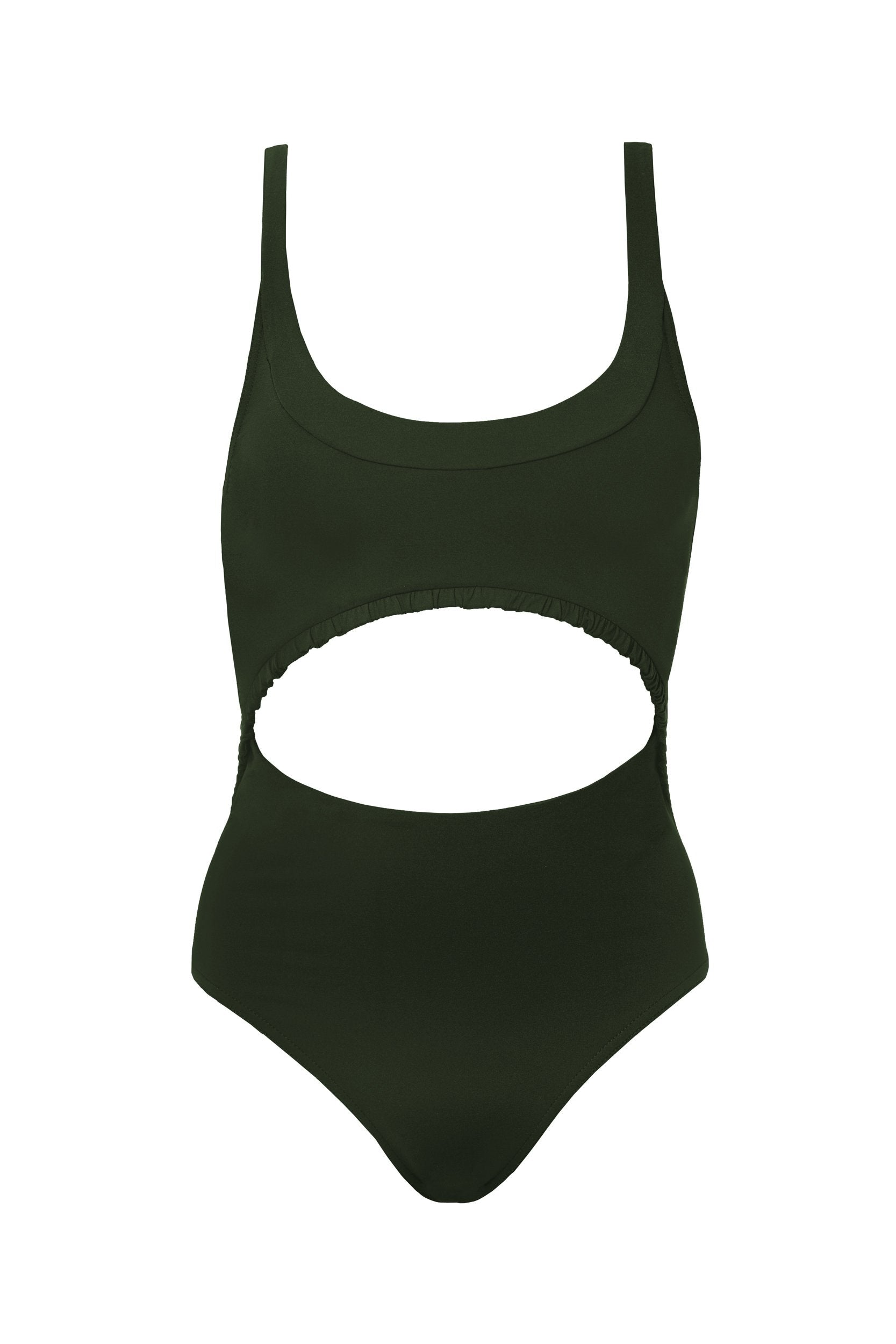 Bonnie in Olive Green One-Piece Swimsuit Arloe