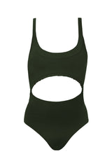Bonnie in Olive Green One-Piece Swimsuit Arloe