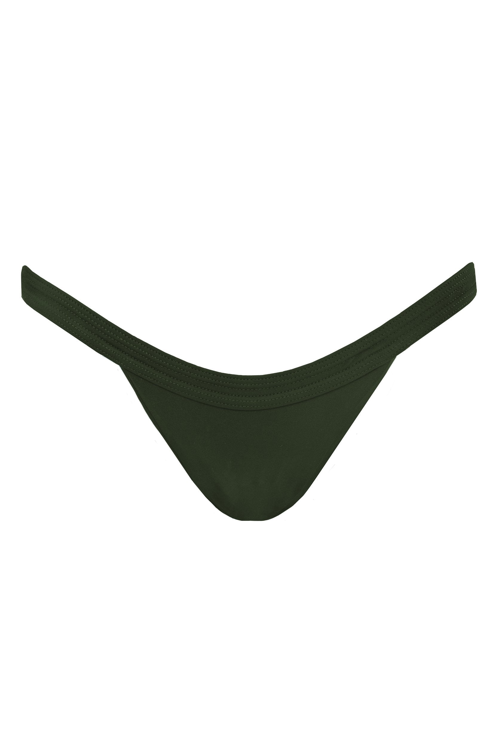 Fyodor Bottom in Olive Green Two-Piece Bikini Arloe