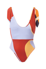 Haya in Multi Print One-Piece Swimsuit Arloe