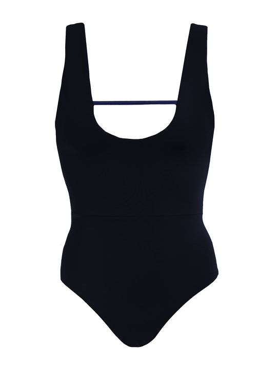 Margot in Belize Blue / Charcoal Black