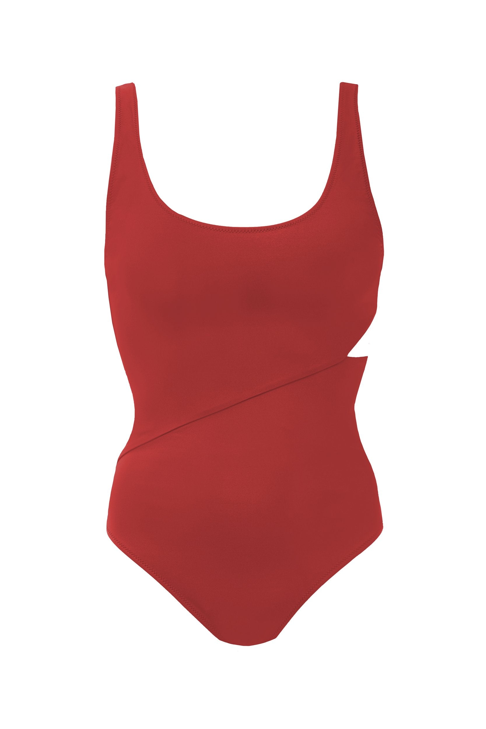 Mischa in Red Salamander One-Piece Swimsuit Arloe
