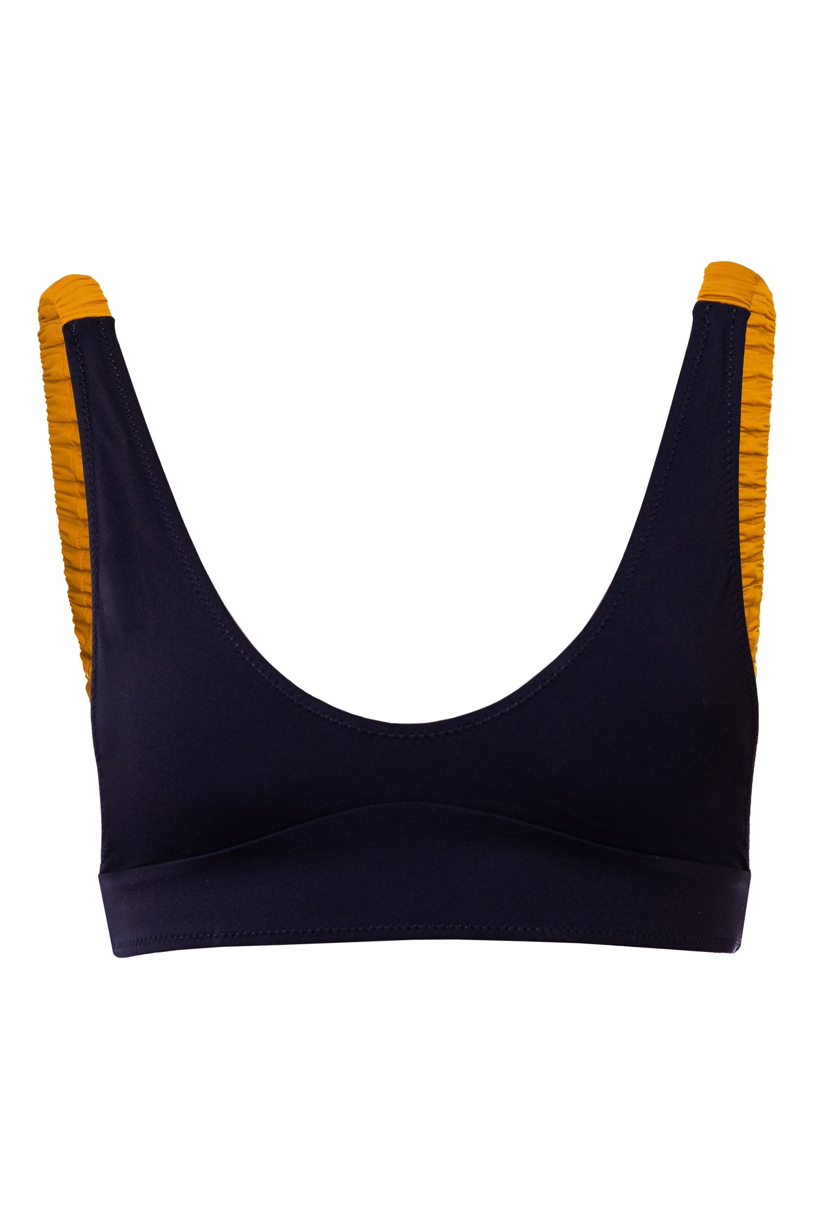 Rosie Top in Nero Two-Piece Bikini Arloe