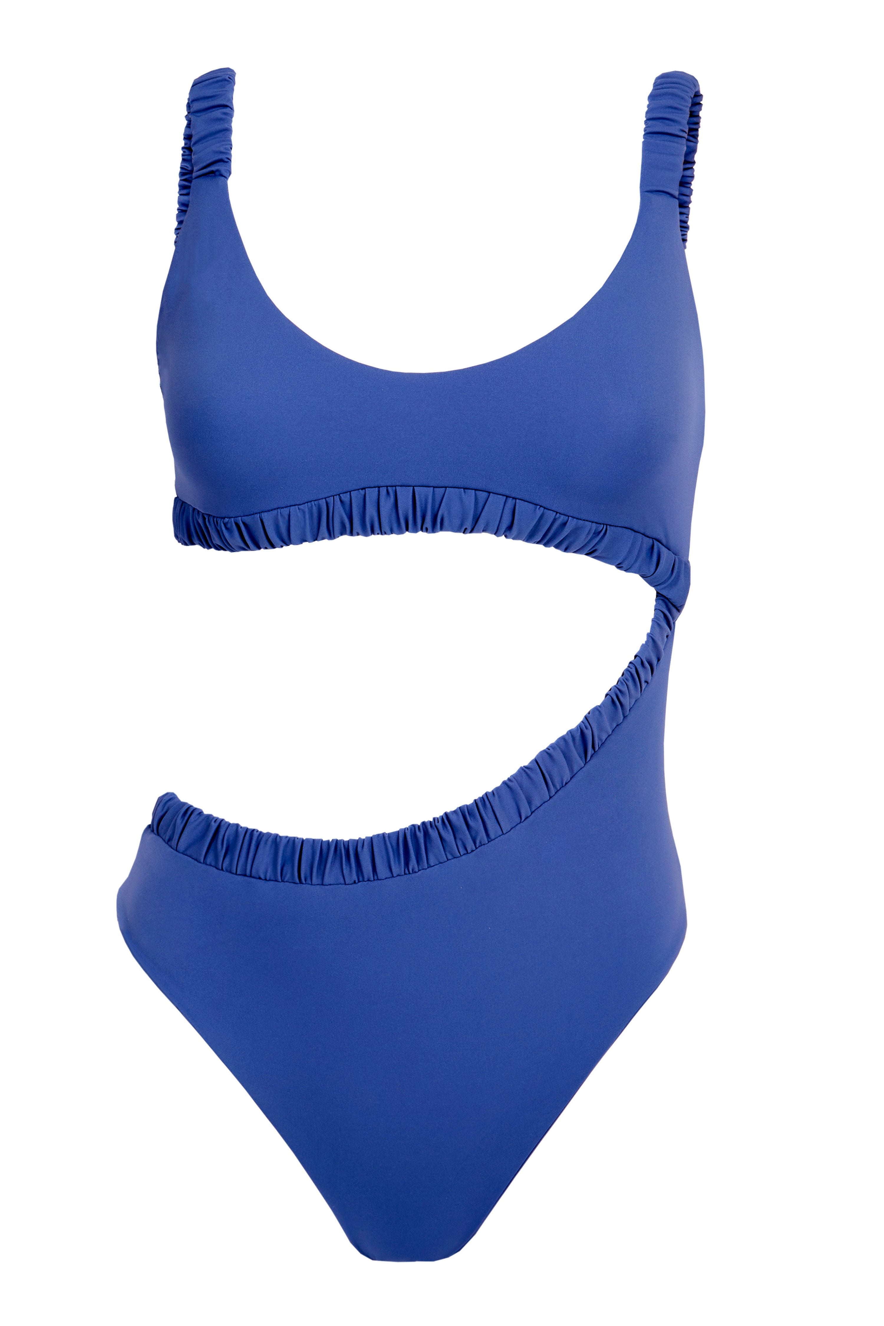Daphne in Ocean Blue One-Piece Swimsuit Arloe