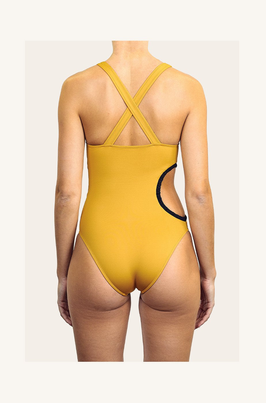 Nico in Sand One-Piece Swimsuit Arloe 
