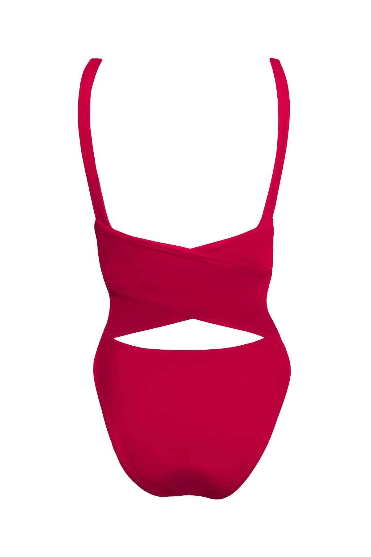 Iris in Bordeaux Red One-Piece Swimsuit Arloe 