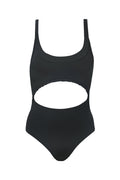 Bonnie in Charcoal Black One-Piece Swimsuit Arloe 