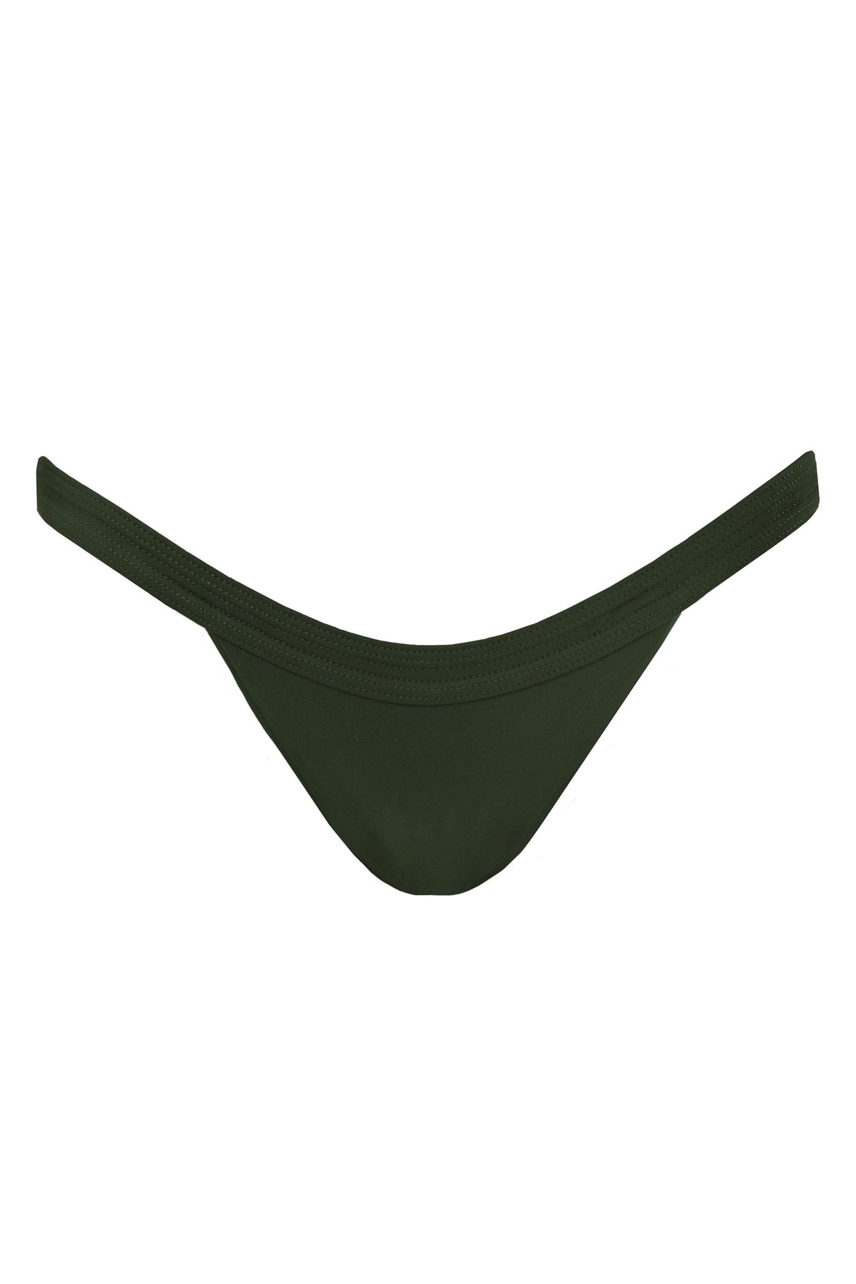 Fyodor Bottom in Olive Green Two-Piece Bikini Arloe 