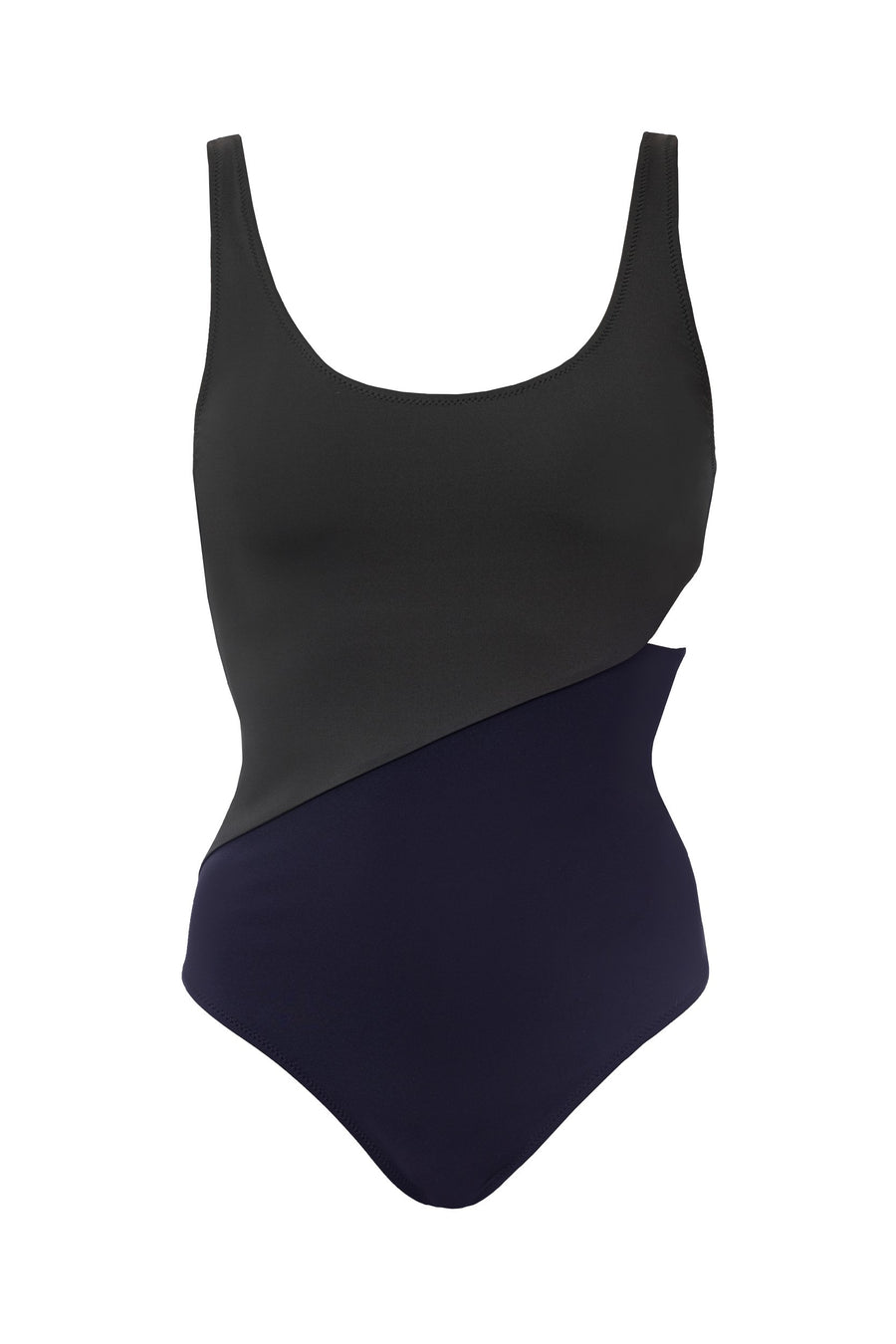 Mischa in Olive Green / Charcoal One-Piece Swimsuit Arloe 