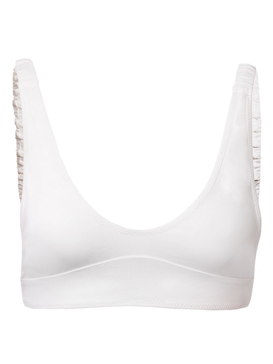 Rosie Top in Edelweiss White