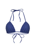 Our Billie Bikini triangle top is a timeless classic triangle and is detailed with the Arloe signature crunch. It features self tie straps at the neck and back for a fully customisable fit.   It is a perfect match for our Billie Bottom.