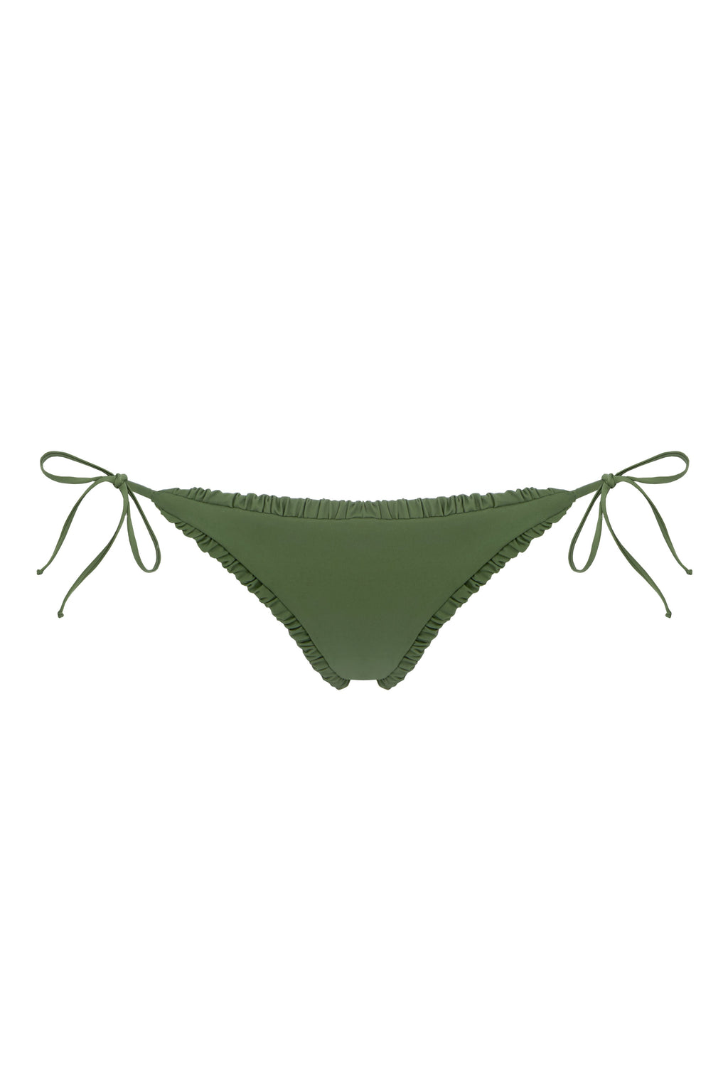 Our Billie Bikini bottom is a timeless classic pant and is detailed with the Arloe signature crunch. It features self tie straps to adjust as needed.   It is a perfect match for our Billie Top.